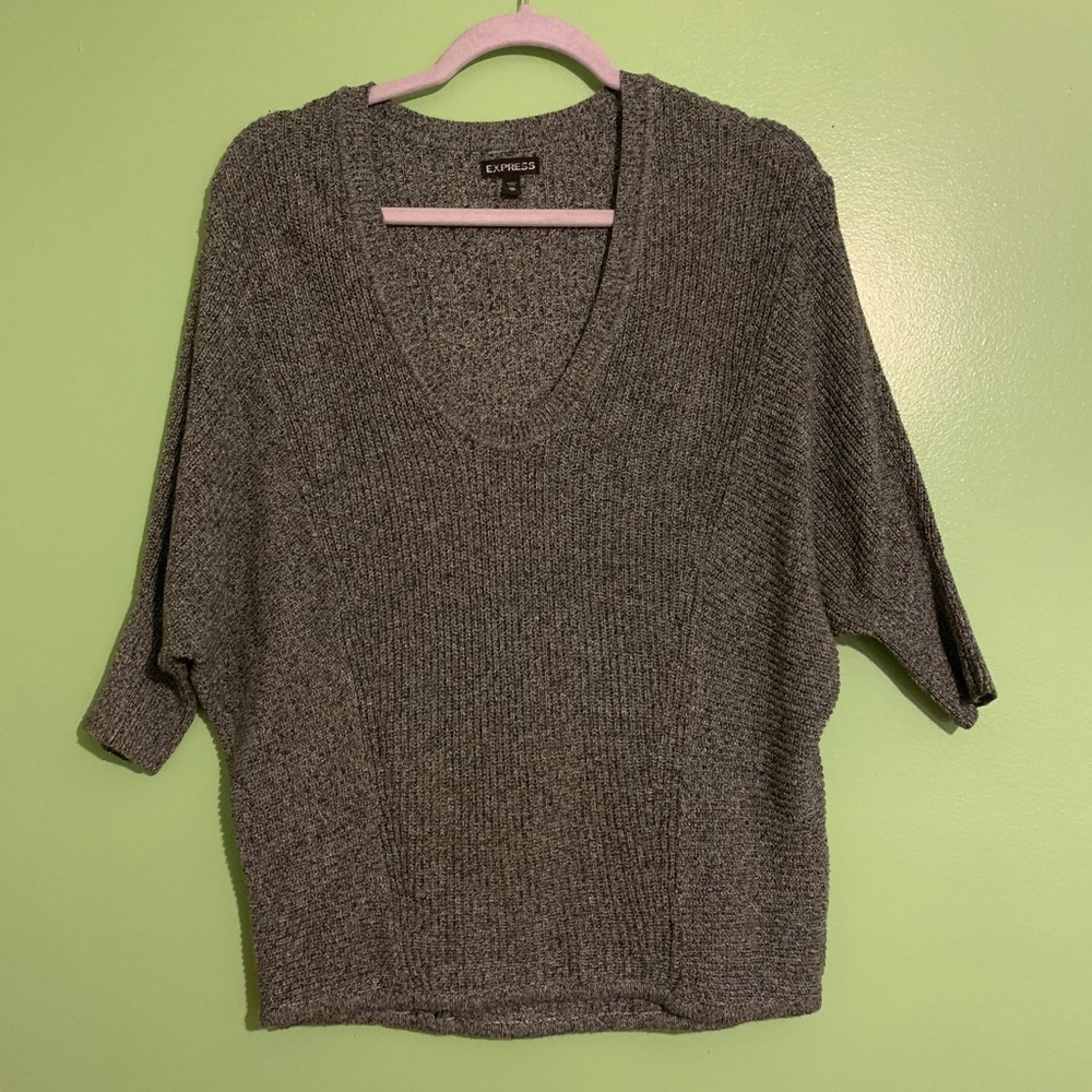 Gray sweater